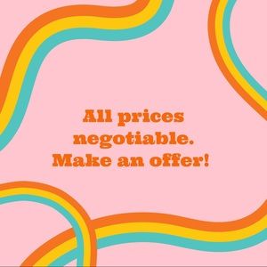 All offers considered